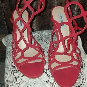 Red Steve Madden Red Heels